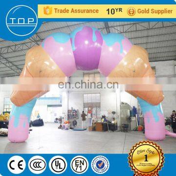 Professional christmas inflatable advertising for kids and adults