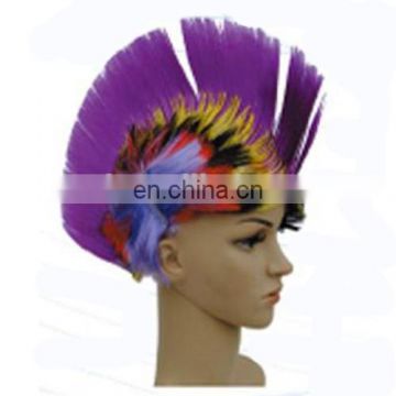 MCW-0429 Party Masquerade synthetic short women colorful Punk wig