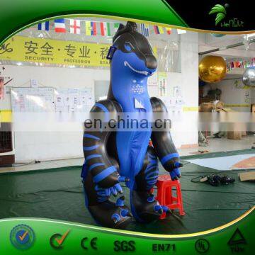 Swimming Pool Handle Inflatable Toys Inflatable Godzilla Costume SPH Cartoon Real Doll PVC Soft Animal Suit Balloon