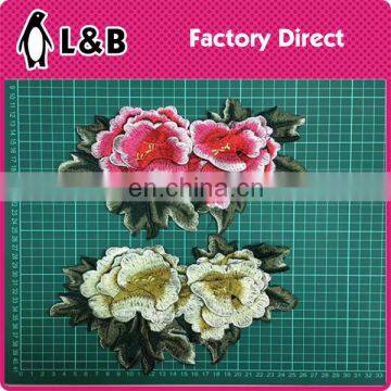 so beautiful high quality sew on 3D flower patch for garment