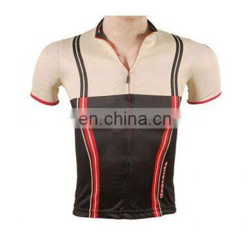 Custom Men's Long Sleeve 100% Polyester Cycling Shirts