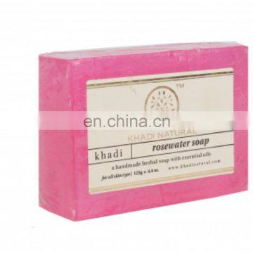Khadi Natural Herbal Rosewater Soap