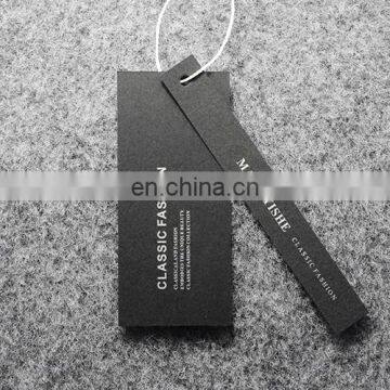 New fashion design paper clothing custom China hang tag