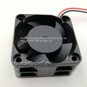 CNDF DC Brushless Fan 40x40x20mm Input 24VDC Output 0.12A 2.88W 6000rpm 6.69cfm Cooling Fan photo-2