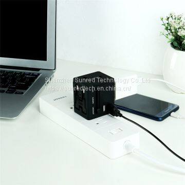 Hot Sell UK US EU AUS Multi Plugs Universal Travel Adapter With USB photo-4
