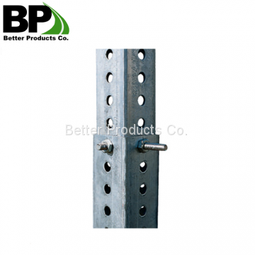 Galvanized Steel Perforated Square Sign Posts