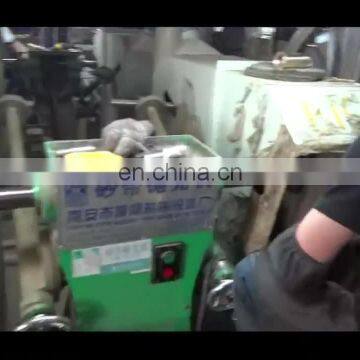 plumbing fittings hardware parts polishing electric belt grinding machine for metal