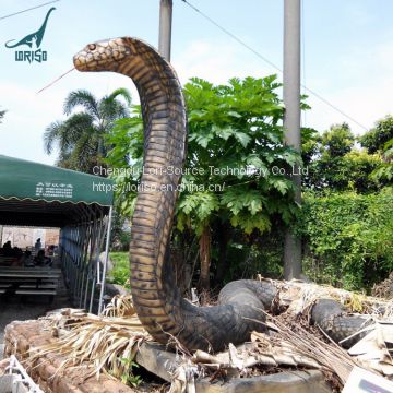 LORISO6026 Life Size Animatronics Animal Amusement Park Horrible Snake