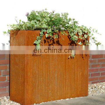Corten Steel Planters 09CuPCrNi Corten Flower Bed Pot photo-5