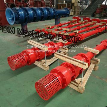 diesel long shaft deep well pump set