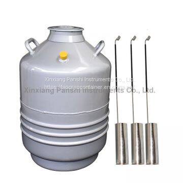 PANSHI Liquid Nitrogen Container ,50L Cryogenic Container Freezer Liquid Nitrogen Storage Tank photo-3