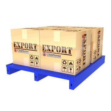 Warehouse Customized Euro Steel Pallet Blue Pallet Price photo-4
