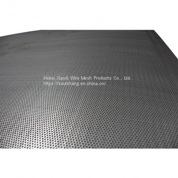 Professional perforated hot dip zinc coated steel sheet