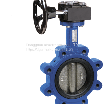 With O-ring Closed / Opened 4320G PN16 Water Ductile Iron Butterfly Valve