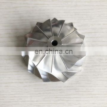 GT3076R 58.00/76.13mm 11+0 bladesTurbocharger Billet/milling/aluminum 2618 compressor wheel