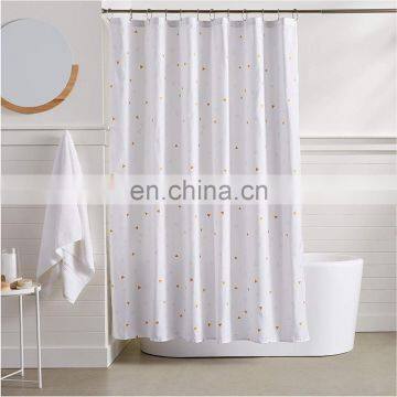 New Fashion Yellow Kids shower curtain for bathroom