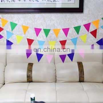 factory wholesale price birthday felt bunting banner