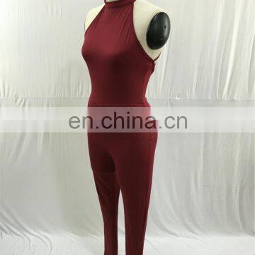 New Arrival Black One Piece Sexy Clubwear Tight Jumpsuit Rompers for Women photo-6