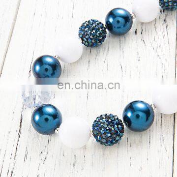 Girl Necklace + Bracelet Set Kids Chunky Bubblegum Bead 2pcs Set photo-3