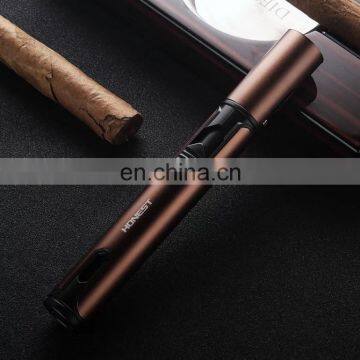 HQP-XJ12 HongQiang Windproof Direct Lighter Cigar Cigarette Torch Lighters Metal Portable Outdoor Inflatable Lighter photo-4