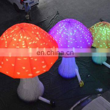 Outdoor Night Party Stage LED Lighting Decoration Balloon Colorful Inflatable Mushroom Shape photo-4
