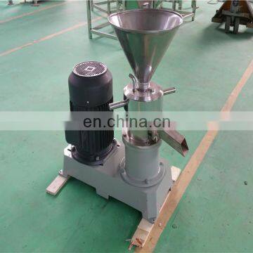 High Efficiency Nut Colloid Mill Cocoa Bean Grinding Production Line Peanut Butter Making Machine
