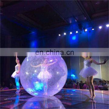 Funny Inflatable Water/land Walking Ball With Cheap Factory Price,hot Sale Durable Inflatable Dancing Ball for Showing on Stage