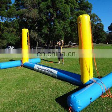Sandball Goal/Water Game Handball Goal Inflatable Water Polo Goal With Net For Sale