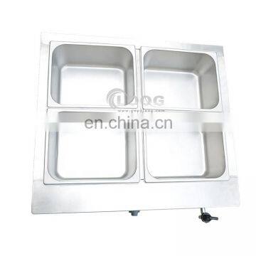 CE Approved 4 Pots Countertop Food Warmer Commercial Wet Catering Bain Marie photo-5