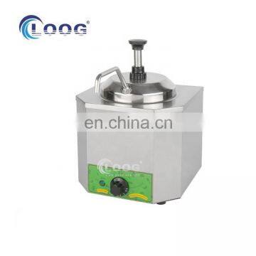 Factory Supply High Quality Sauce Warmer With Stainless Steel Pump Cheese Dispenser