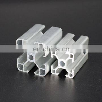 China Supply Square Tube Connector V Slot 20x40 Industrial Aluminium Profile For Pipeline