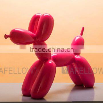 Fiberglass dog mannequin,animal pink mannequin Balloon Dog manikin dog KEVIN2-PK