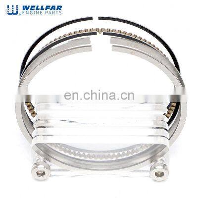 Small engine piston rings 1.9L Diesel F8Q Clio, R19 piston ring for FIAT