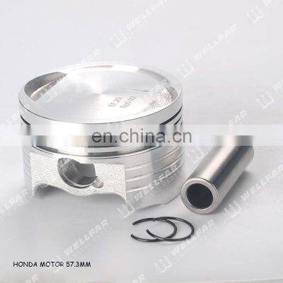 Engine piston 57.3mm for MOTOR150CC TITAN CG150 NXR150CC engine For Sale