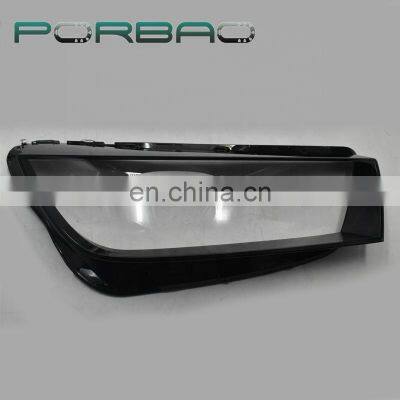 PORBAO Black Border Transparent Headlight Glass Lens Cover for Q518-20 Year photo-2