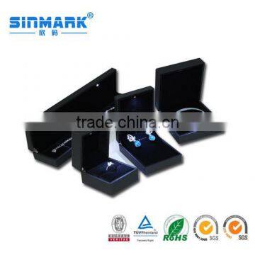 Customize Unique Engagement Ring Boxes ,leather Jewellery Boxes,necklace and Earring Gift Box photo-2