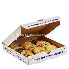 Kraft corrugated cardboard box pizza boxes for cookies food packaging valentine\'s day bakery packaging box