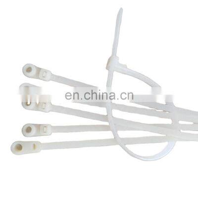 Automotive harness auto fastener Self-locking white Nylon Cable ties