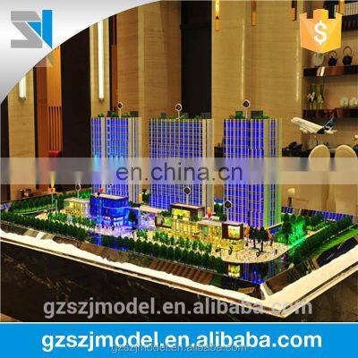 3d Building Model With Led Light/miniature Architecture Model/commercial Scale Model Maker photo-3
