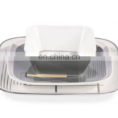 Luxury Amry Green Ceramic Coffee Mug Tea Cup Dinner Plate Ceramic Vase Cup Porcelain Tableware Set photo-5