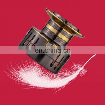 2021 Металлический корпус 1000 - 7000 CNC рукоять 8 кг. Тяговый оптом вращающийся металлический рыболовный катушка photo-4