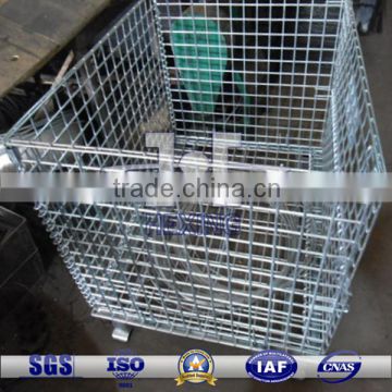 Square Hole Galvanized Wire Container