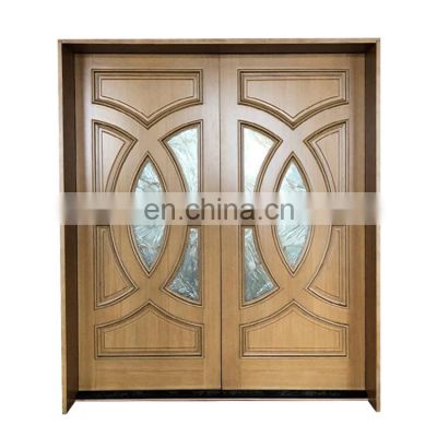 Double custom lowes exterior front doors with glass rustic craftsman exterior wood and glass front door