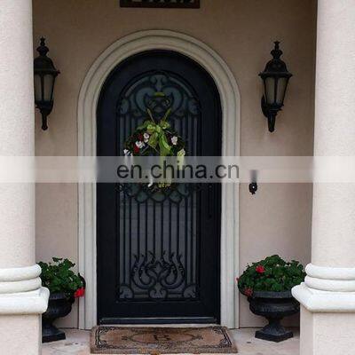 France China single iron gate door design