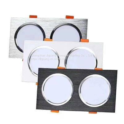 LED Downlights Monochrome Series Iron Art 5-20W Square photo-3