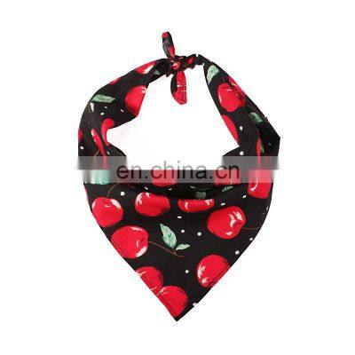 High Quality Custom Sublimation Colorful Printing Triangle Scarf Breathable Cat Collar Bandana photo-3