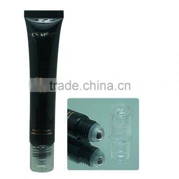 19mm sharp mouth plastic tube eye essence packaging tube one roll on tube