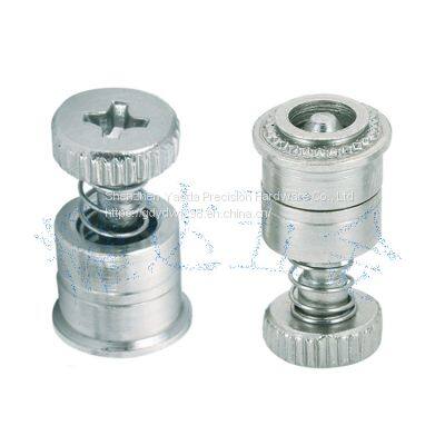 Stainless Steel Electronic Turned Fasteners Assembly CaptivePF7M-M3 M4 Spring Loaded Screw photo-4