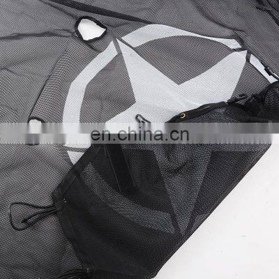 Offroad Auto Sun Shade Net for Jeep Wrangler JK 07-17 Protection Soft Roof Top Sunshade Mesh photo-4