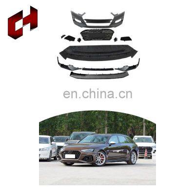 CH Newest Oem Parts Rear Diffuser Truck Bumper Roof Spoiler Brake Turn Signal Bodykit Part For Audi A4 2017-2020 To Rs4